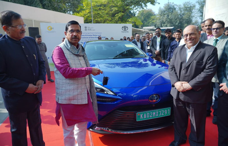 Toyota Kirloskar Motors signs MoA with NISE to boost India’s National Green Hydrogen Mission | Vandi4u